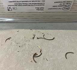 Filter threads stripped